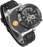 Load image into Gallery viewer, New Military USB Lighter Watch Men&#39;s
