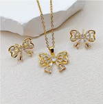 Load image into Gallery viewer, Butterfly Pendant Set
